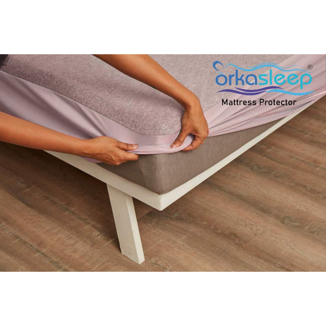 Orkasleep Mattress Protector, Beige